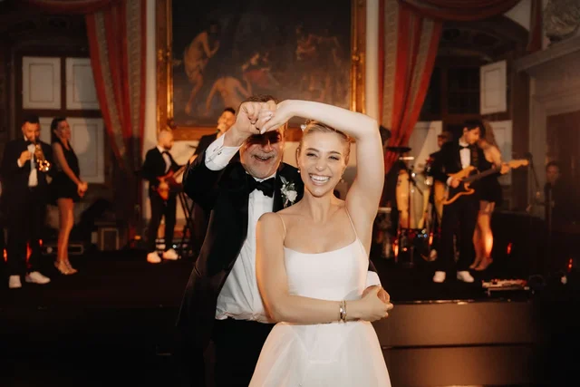Primo ballo degli sposi a Villa Corsini a Mezzomonte