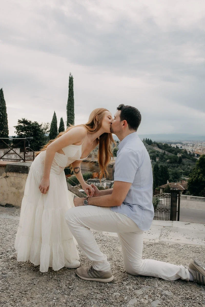 Proposta di matrimonio a San Miniato al Monte, Firenze